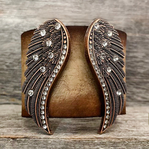 Dainty Religious Thin Guardian Angel Wing Feather Bangle Cuff Bracelet For  Women For Teen Sterling